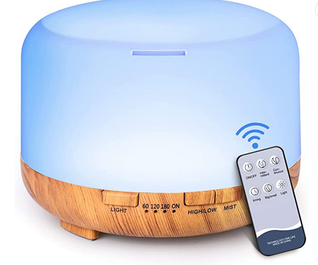 YIKUBEE Essential Oil Diffuser, 500ml